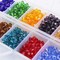 Crystal Beads Bulk Beaded Wholesale 4MM Beads Mix Lot of 1400pcs